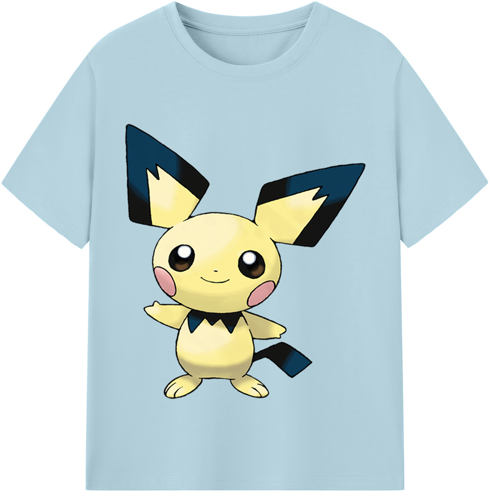（画像用） ポケットモンスター Pokémon 綿100％半袖Tシャツ（フロントプリント）